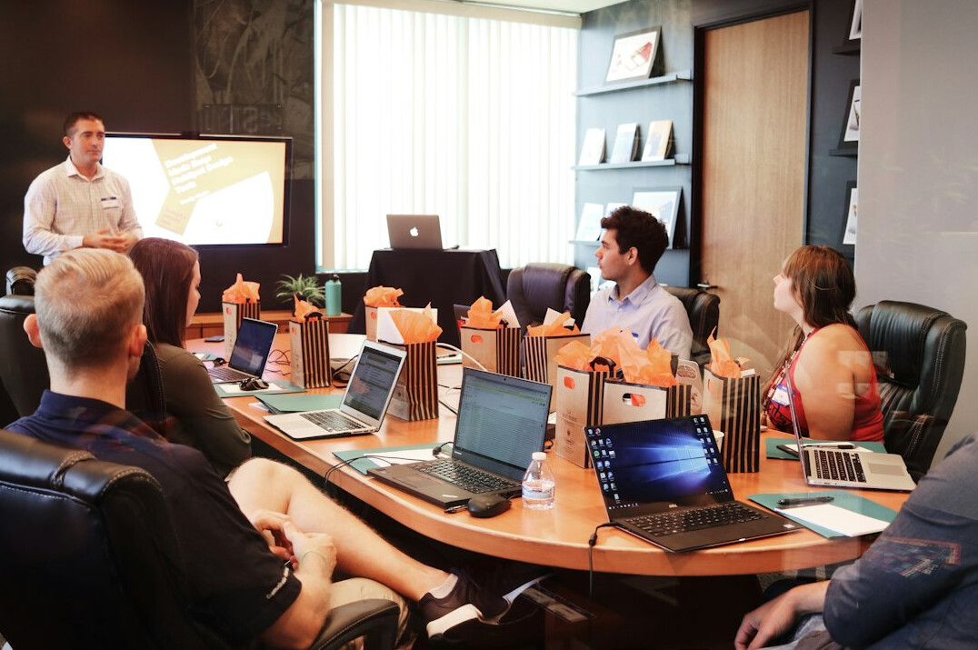 business training session